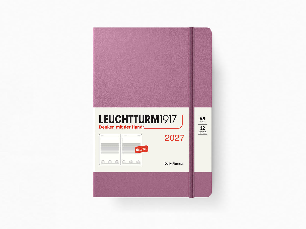 2027 Leuchtturm 1917 Daily Planner - DUSTY ROSE
