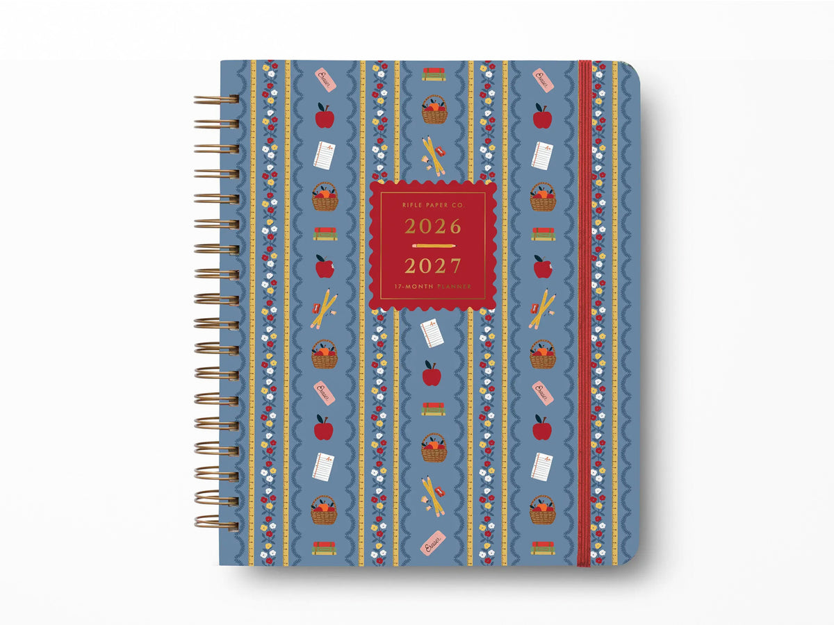 2027 Schoolhouse 17-Month Academic Hardcover Spiral Planner