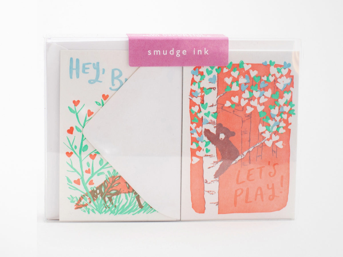 Mini Friendly Animals Love Notes Boxed Set