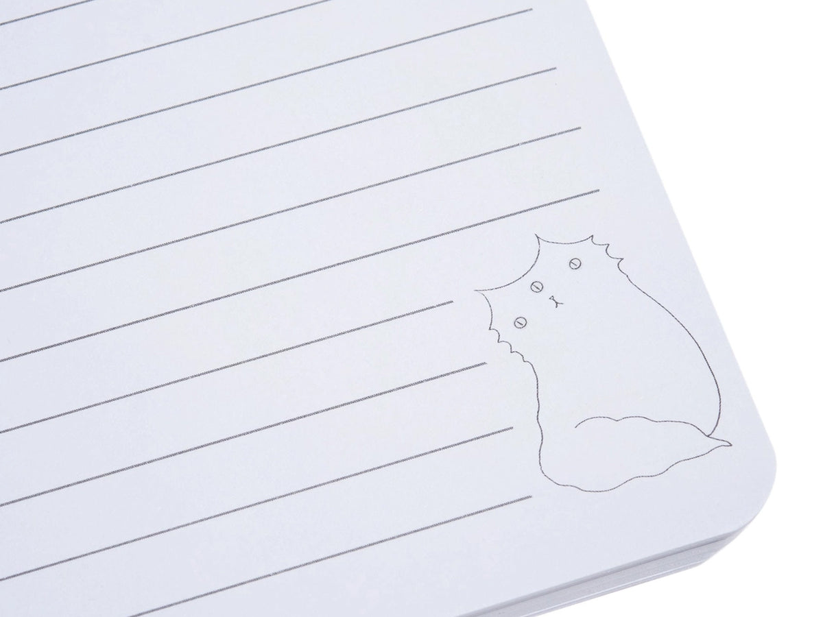 Love Cats Blanco Spiral Notebook