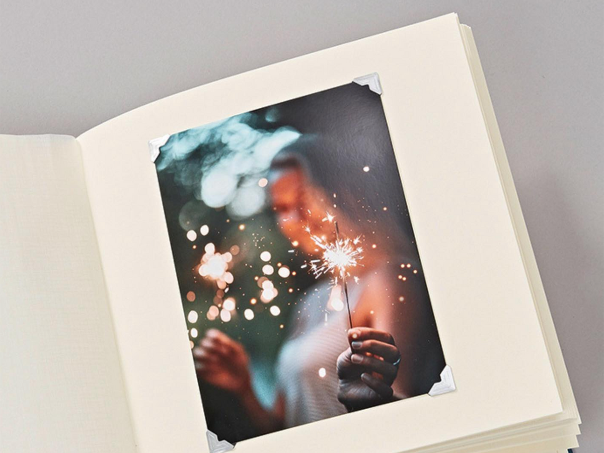 A Natural Affair Color Block Traditional Photo Album - Golden Hour