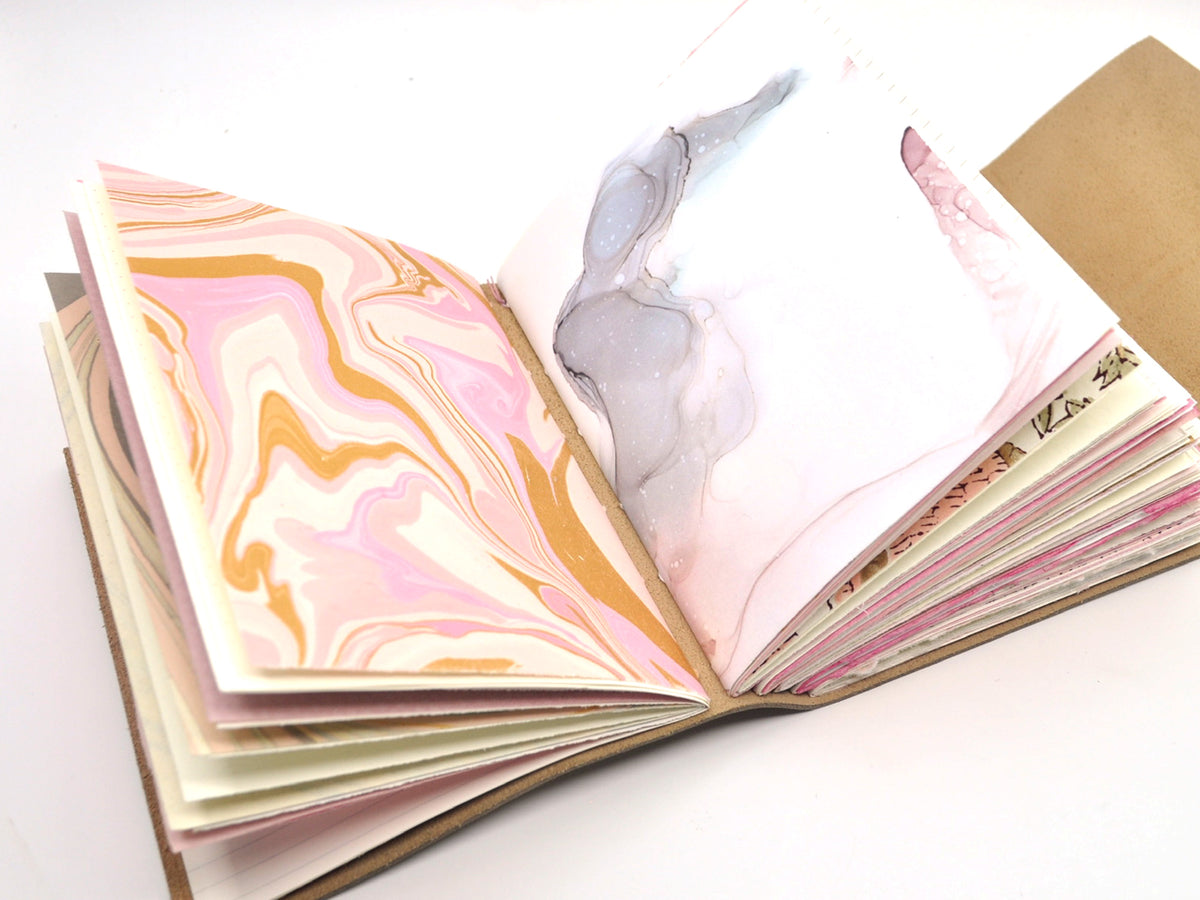 Ballet Shoes One of a Kind Leather Journal
