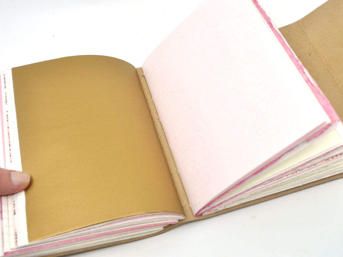 Ballet Shoes One of a Kind Leather Journal