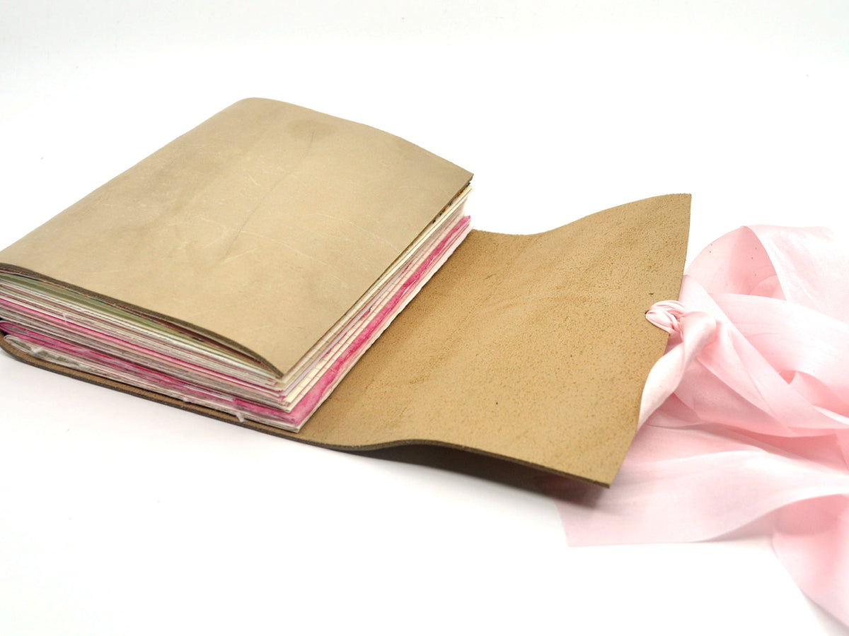 Ballet Shoes One of a Kind Leather Journal