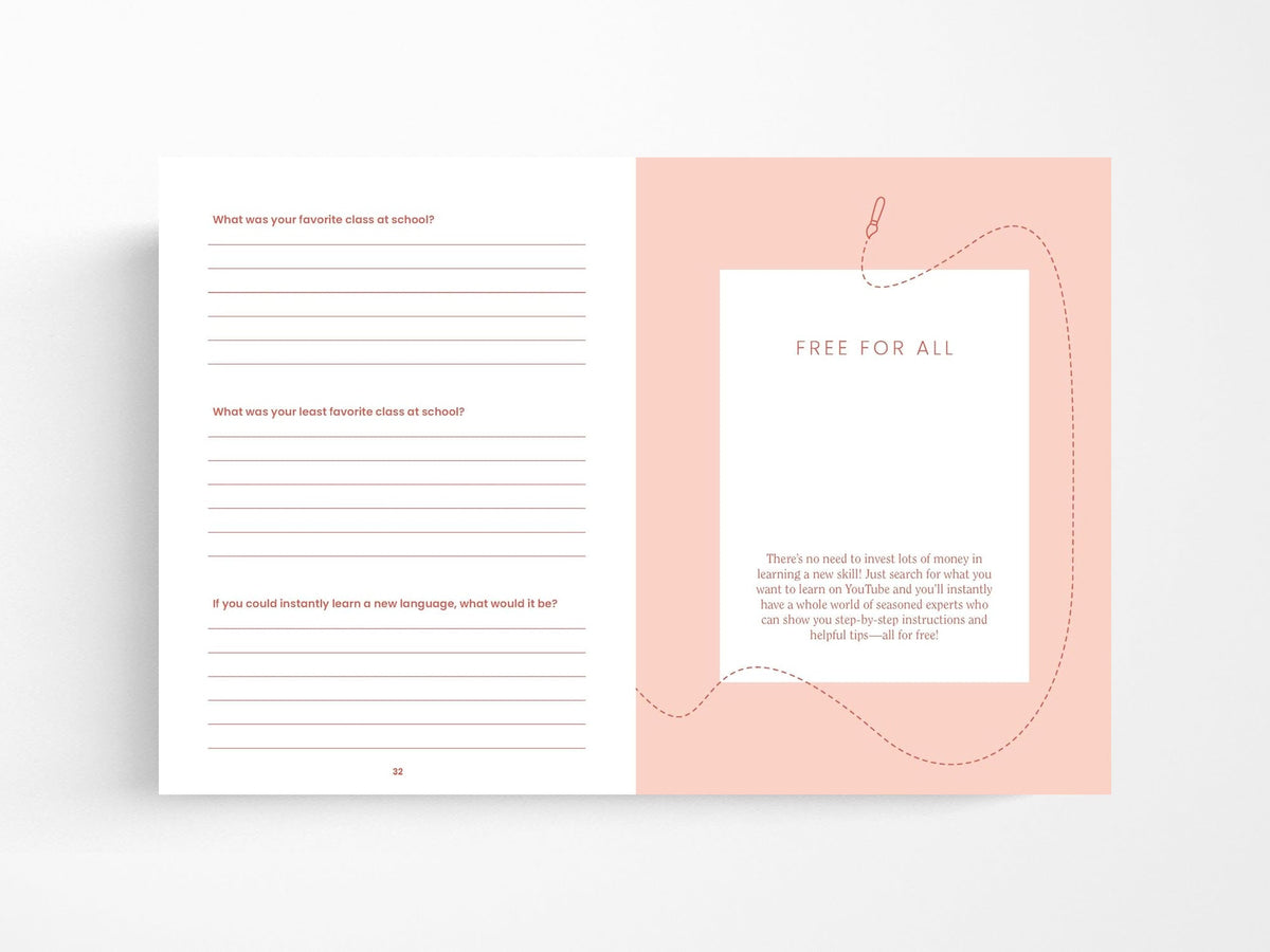 Bucket List Journal