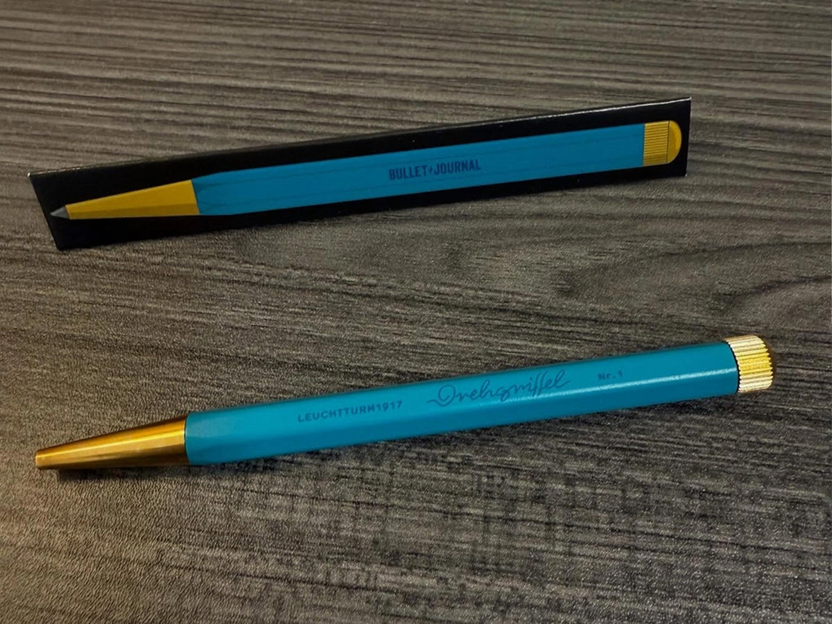 Bullet Journal Leuchtturm 1917 Drehgriffel Gel Ink Pen - Turquoise25