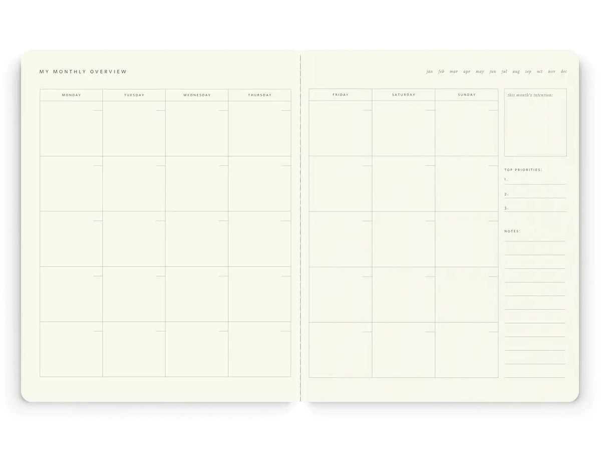 Bunches Stitched Monthly Planner
