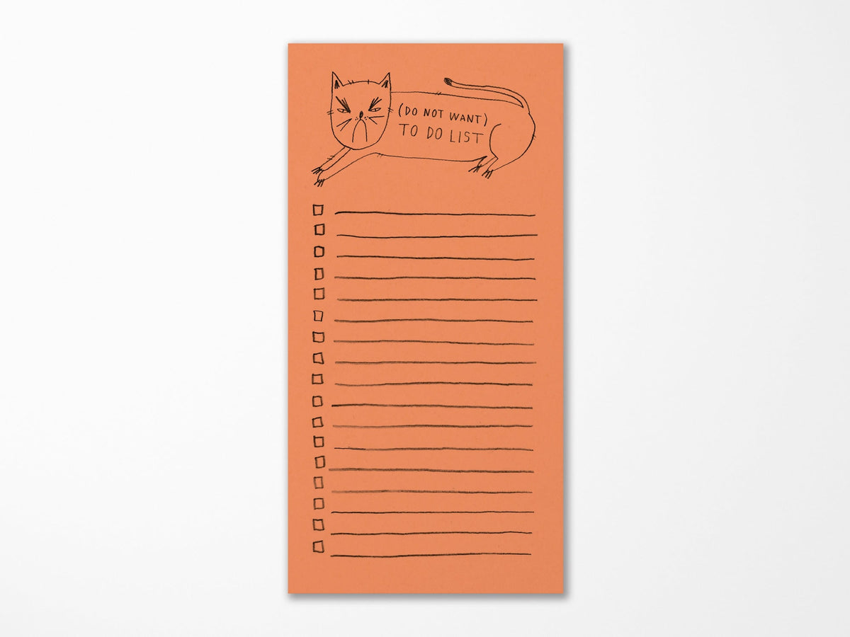 (Do Not Want) To Do List