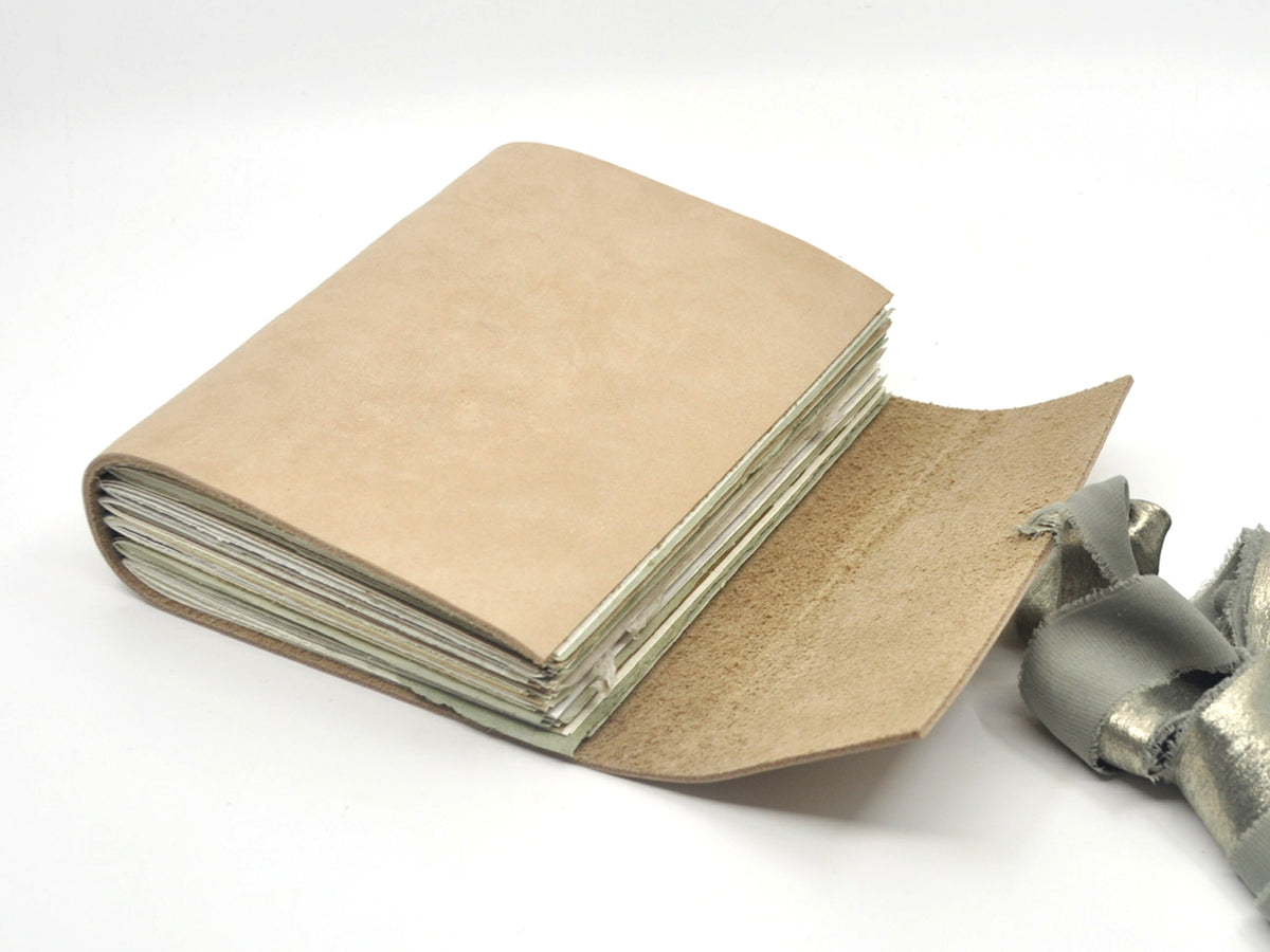 Dune Grass One of a Kind Leather Journal