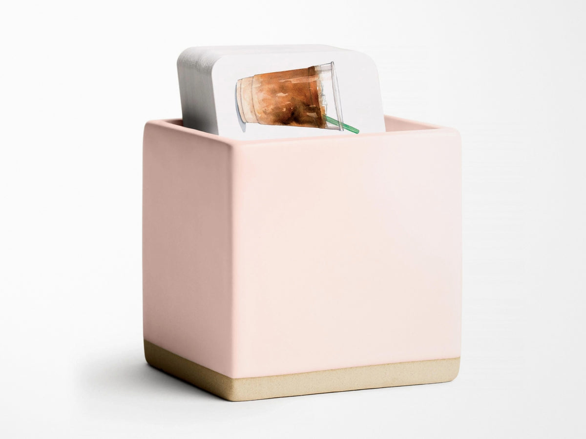 E. Frances Little Notes® - Ceramic Holder - Petal