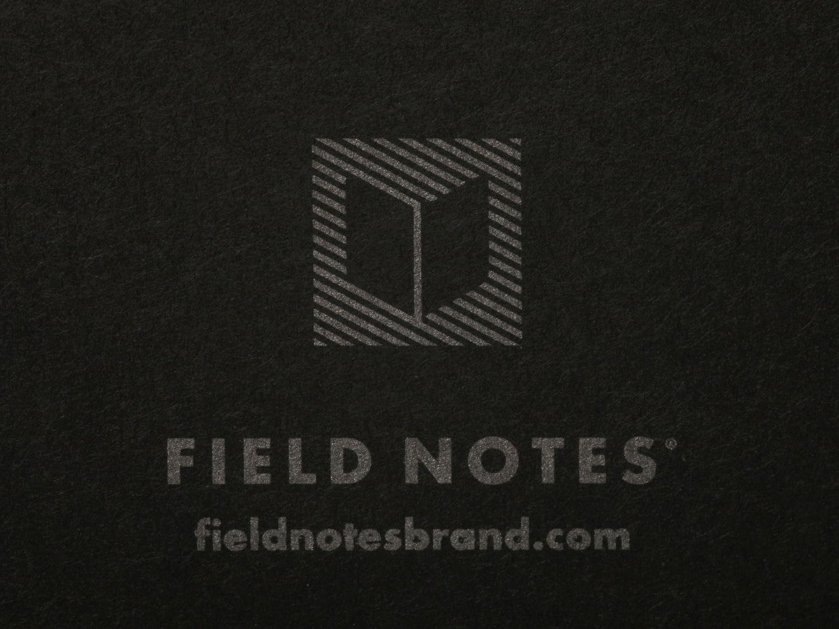 Field Notes Pitch Black Notebook Set of 2