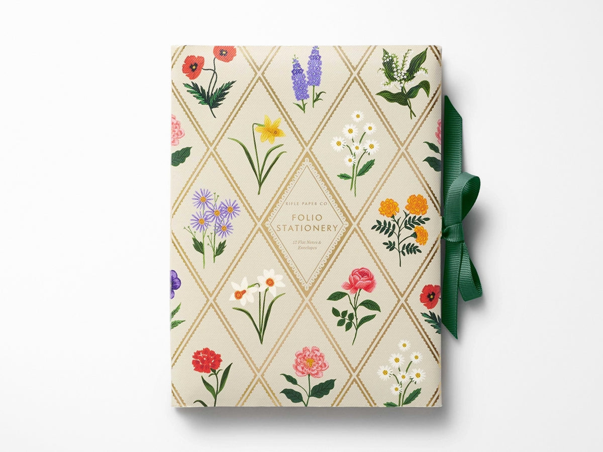 Garden Study Folio Stationery Set