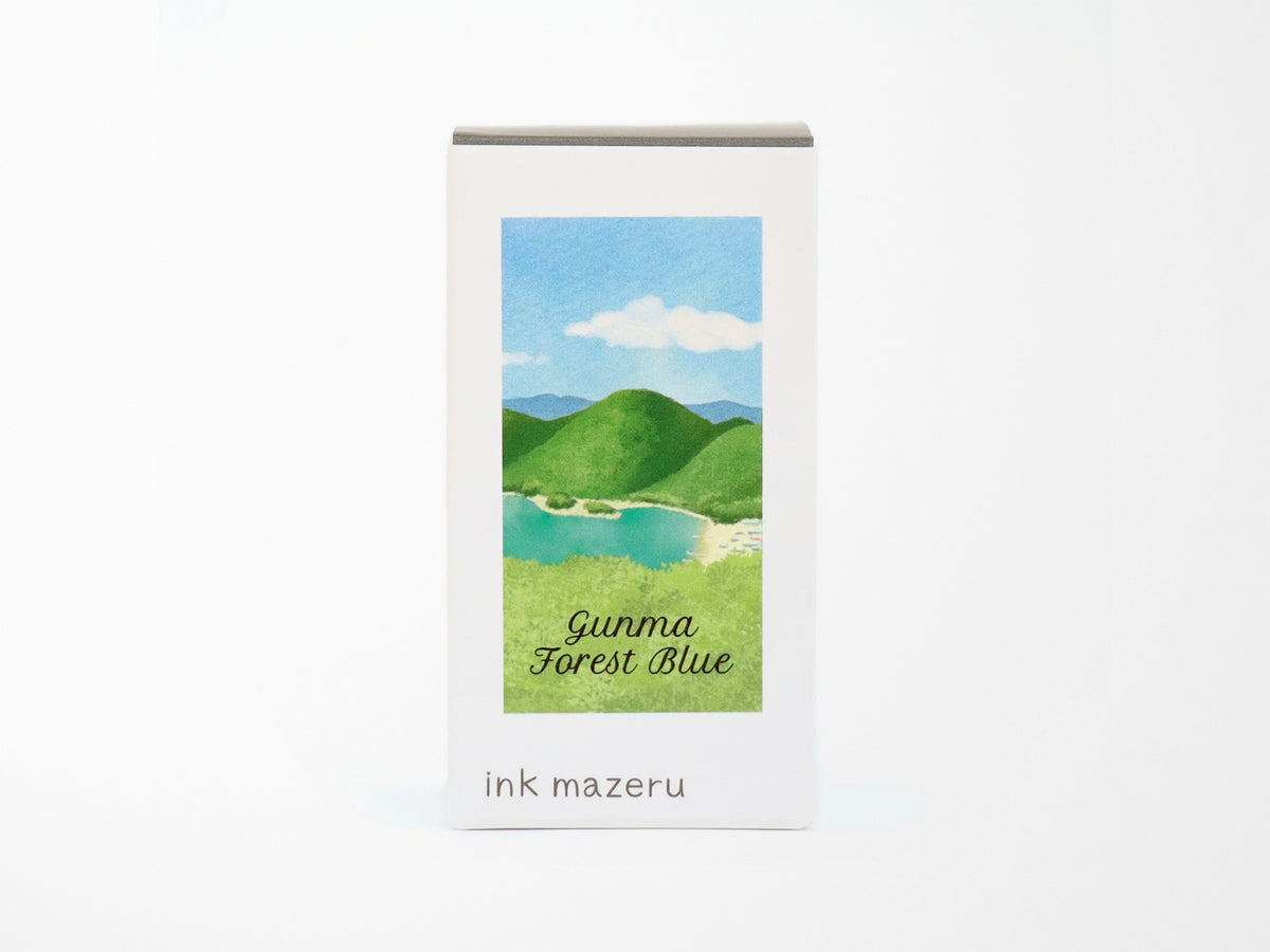 Gunma Forest Blue Fountain Pen Ink