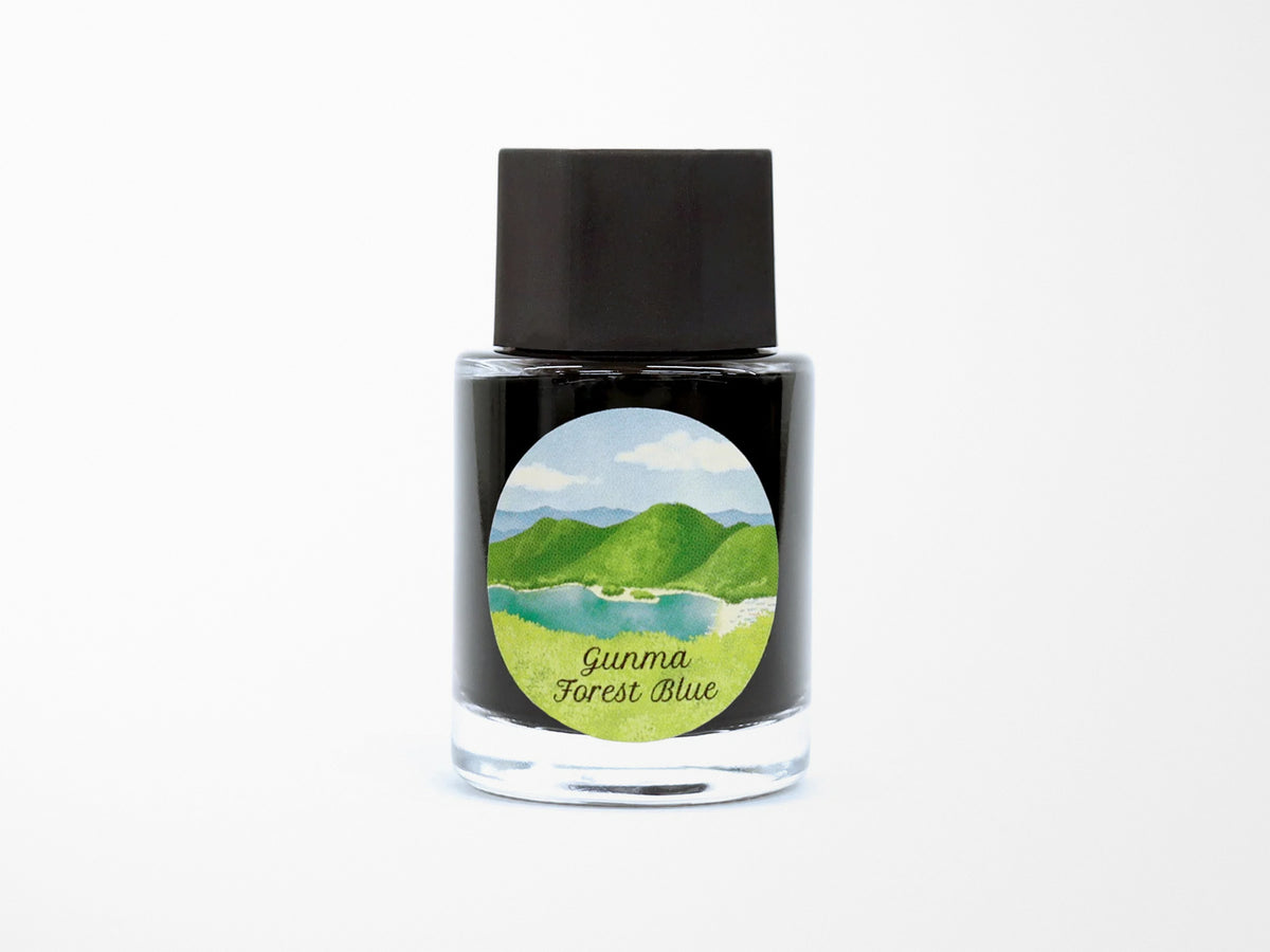 Gunma Forest Blue Fountain Pen Ink
