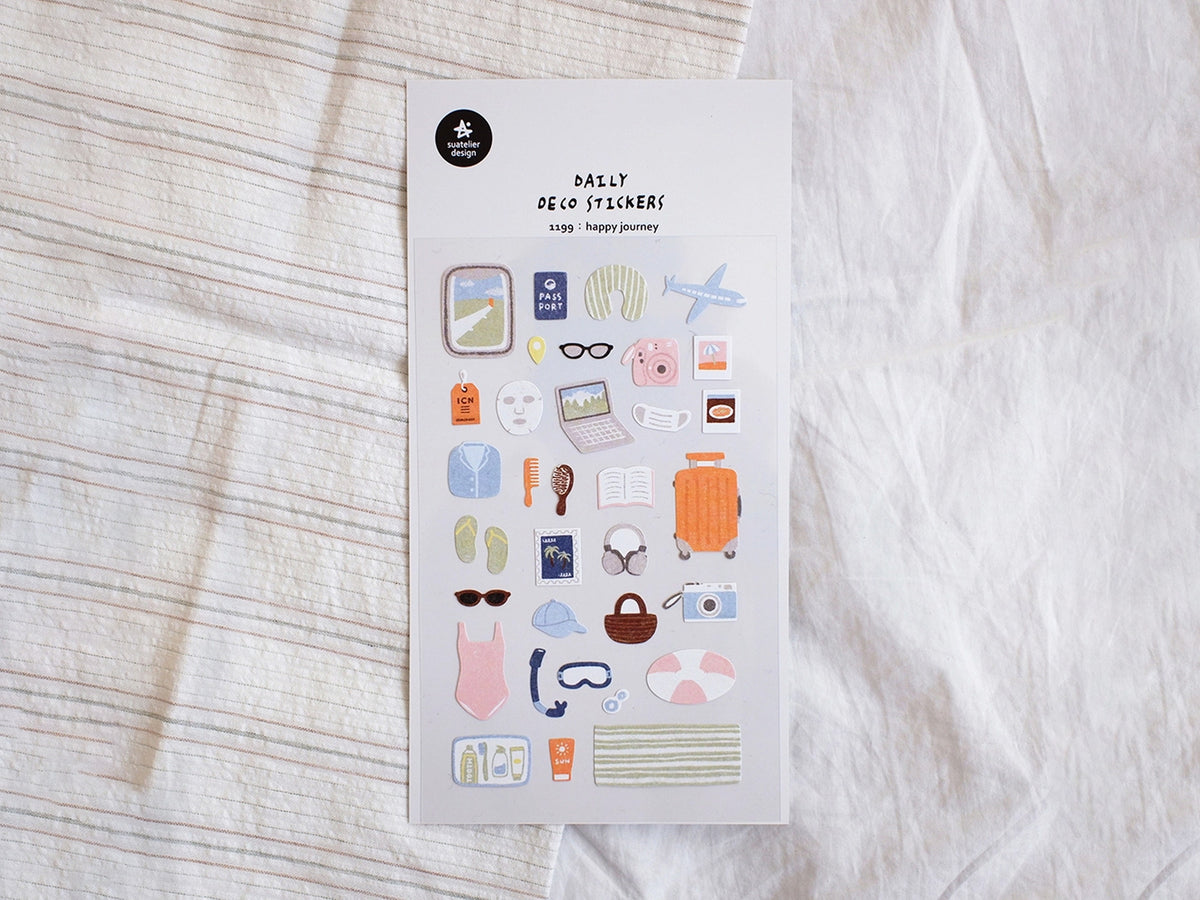 Happy Journey Sticker Sheet 1199