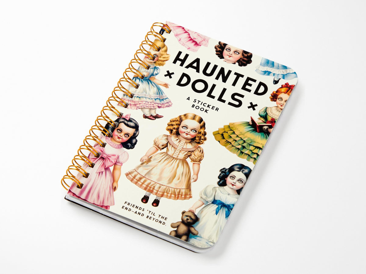 Haunted Dolls Sticker Book