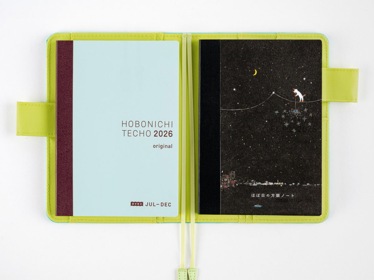 Hobonichi A5 Graph Notebook - Another night of falling star sparklers