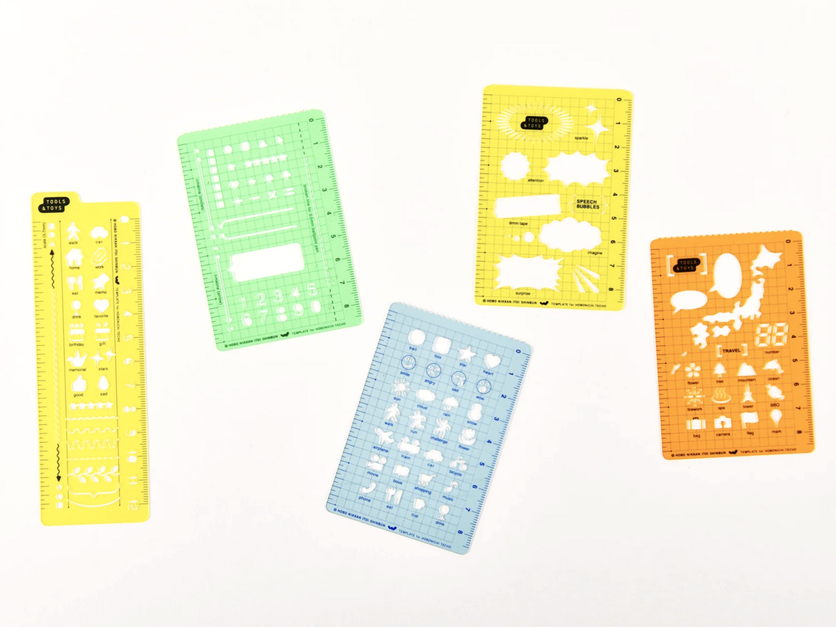 Hobonichi Stencil - Activities