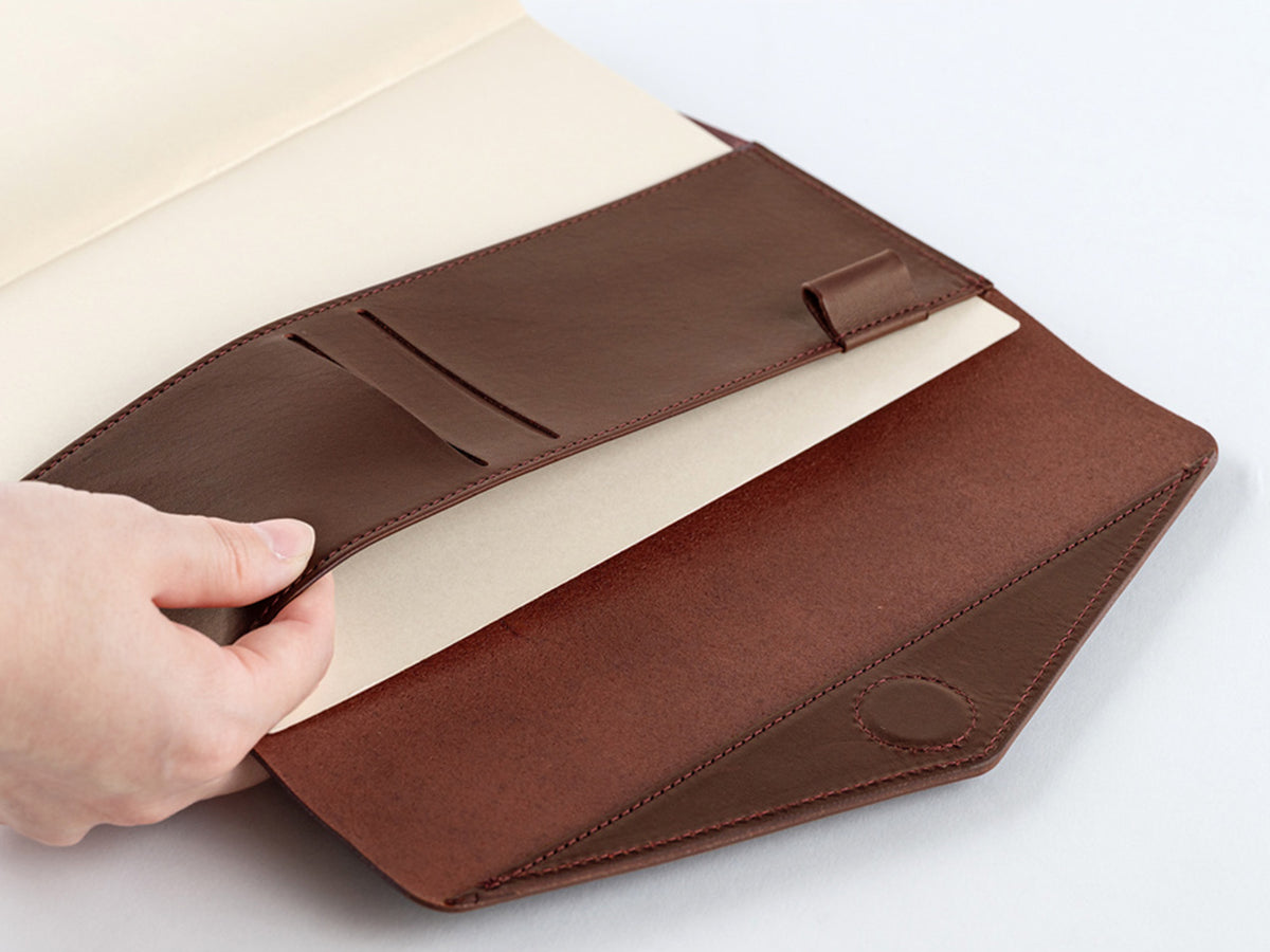 Hobonichi Techo A5 Cousin Cover - Glow: Chianti