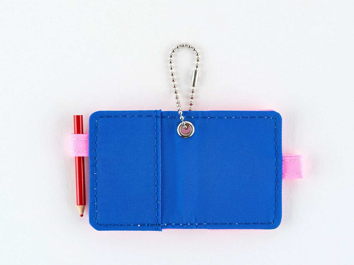 Hobonichi Techo Mini Keychain - Blue x Pink