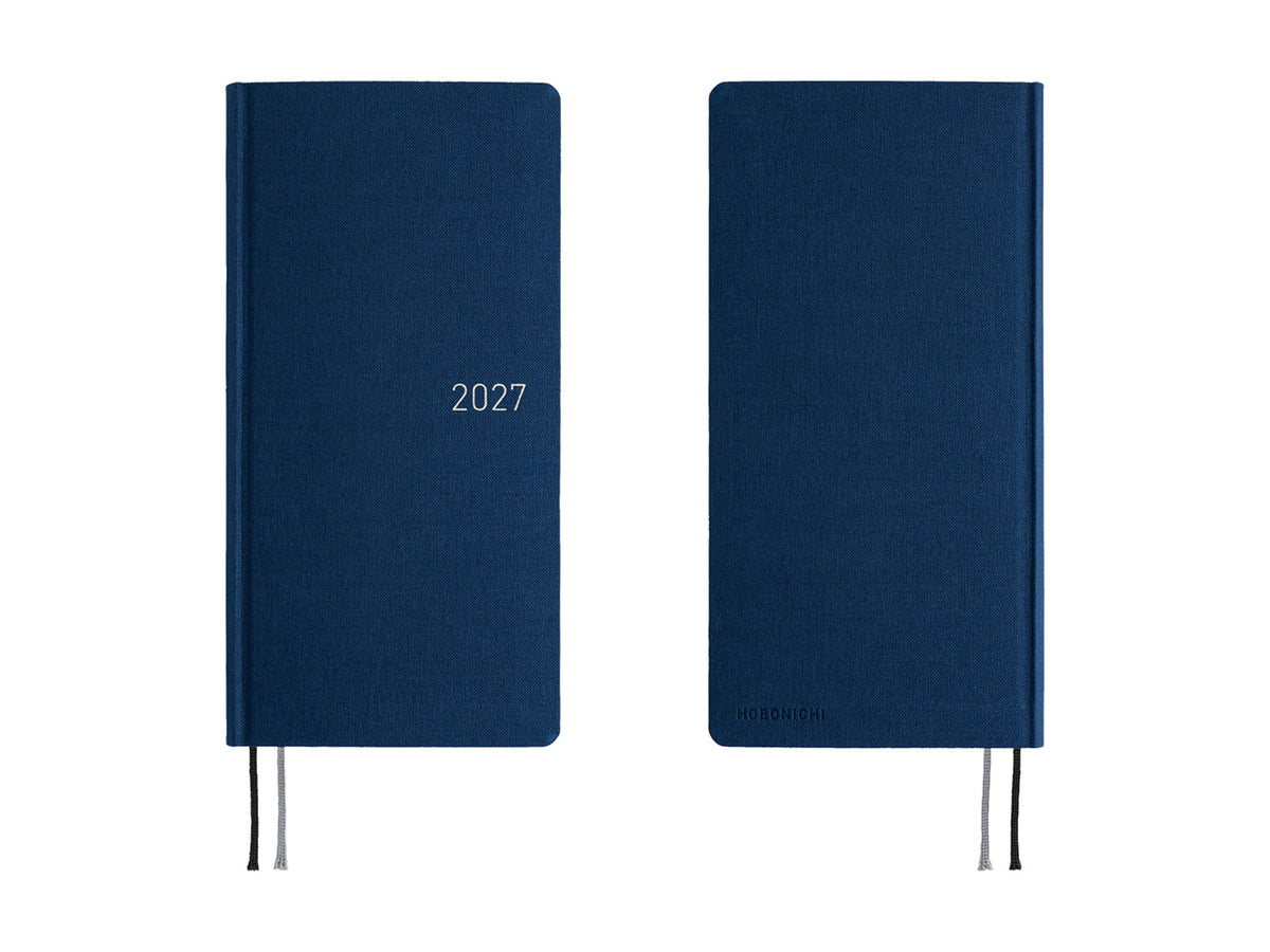 Hobonichi Techo Weeks Mega 2027 - Colors: Midnight Blue