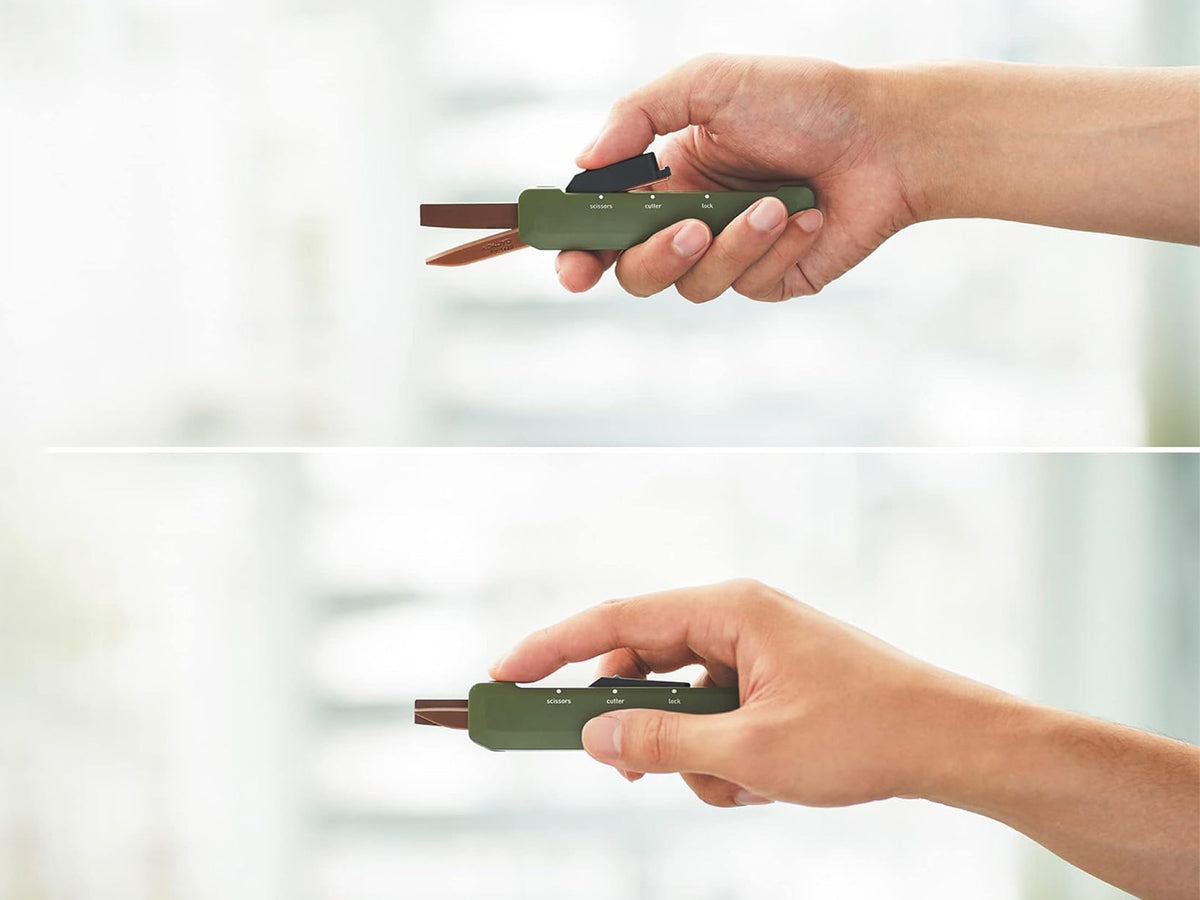 KOKUYO Hakoake 2Way Cutter + Mini Scissors