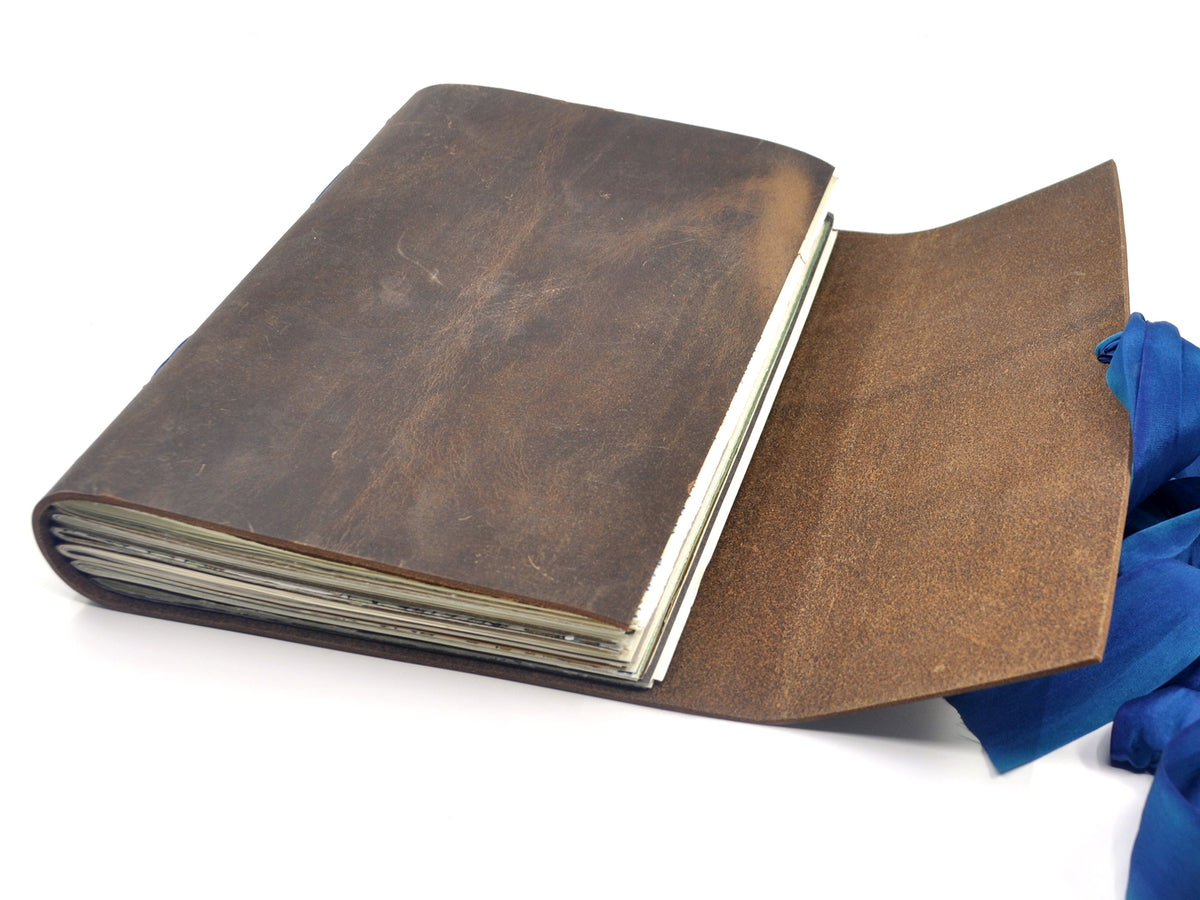 Kingfisher One of a Kind Leather Journal