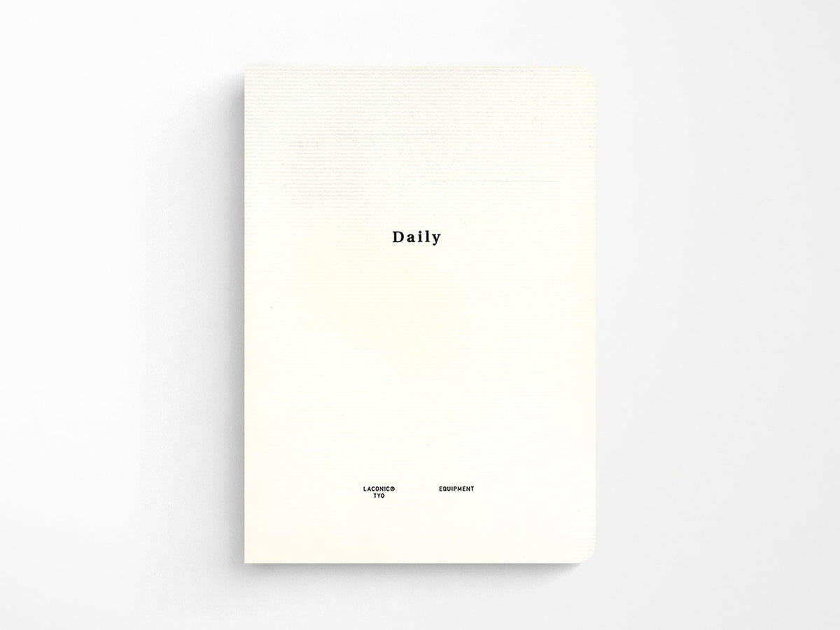 Laconic Style Notebook - Daily