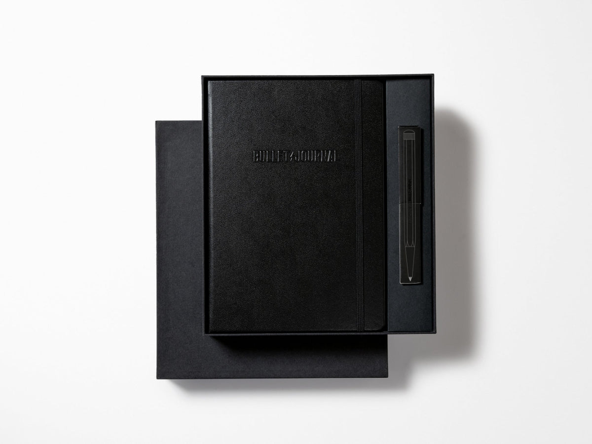 Leuchtturm 1917 All Black Bullet Journal Collector's Set