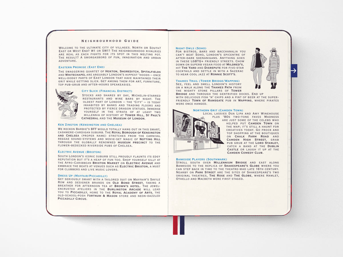 London Travel Guide LUXE x Moleskine