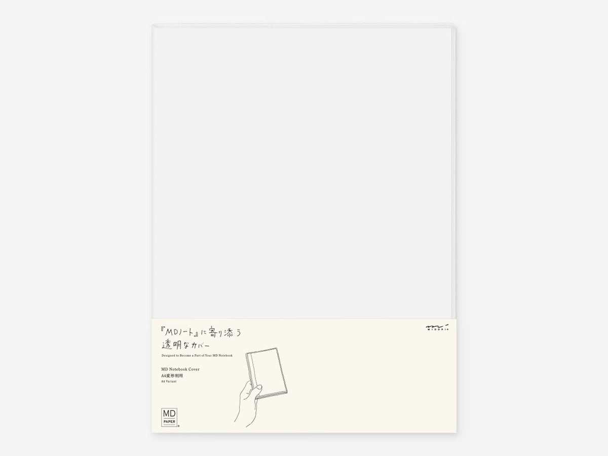 MD Notebook A4 Clear Cover A