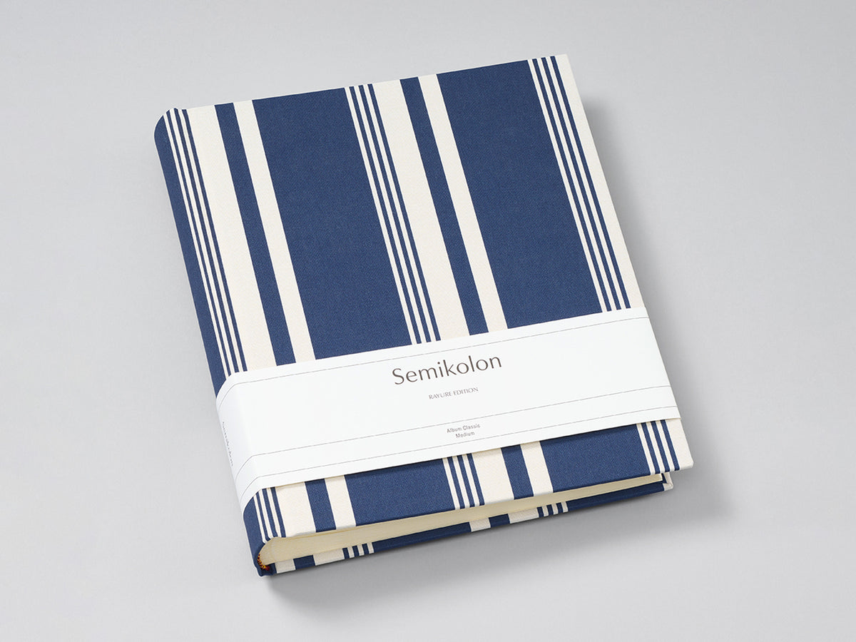 Marine Stripes Traditional Photo Album