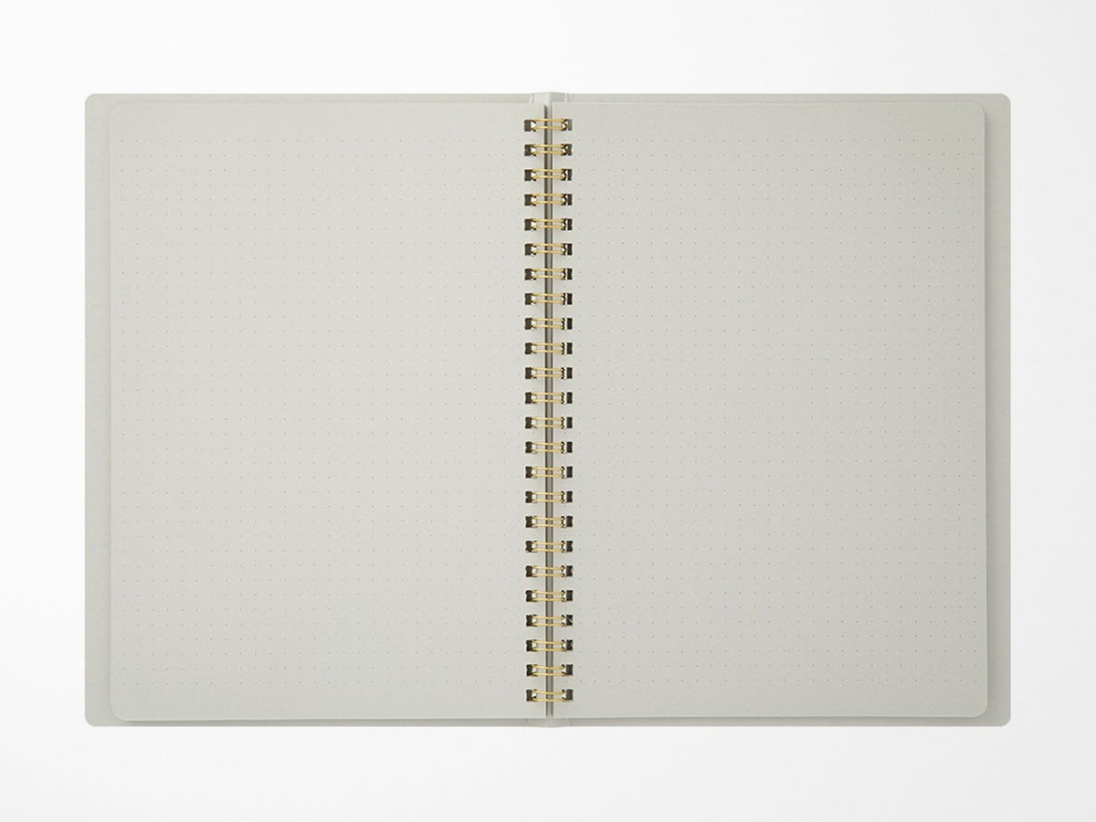 Midori A5 Ring Color Notebook - Dot Grid