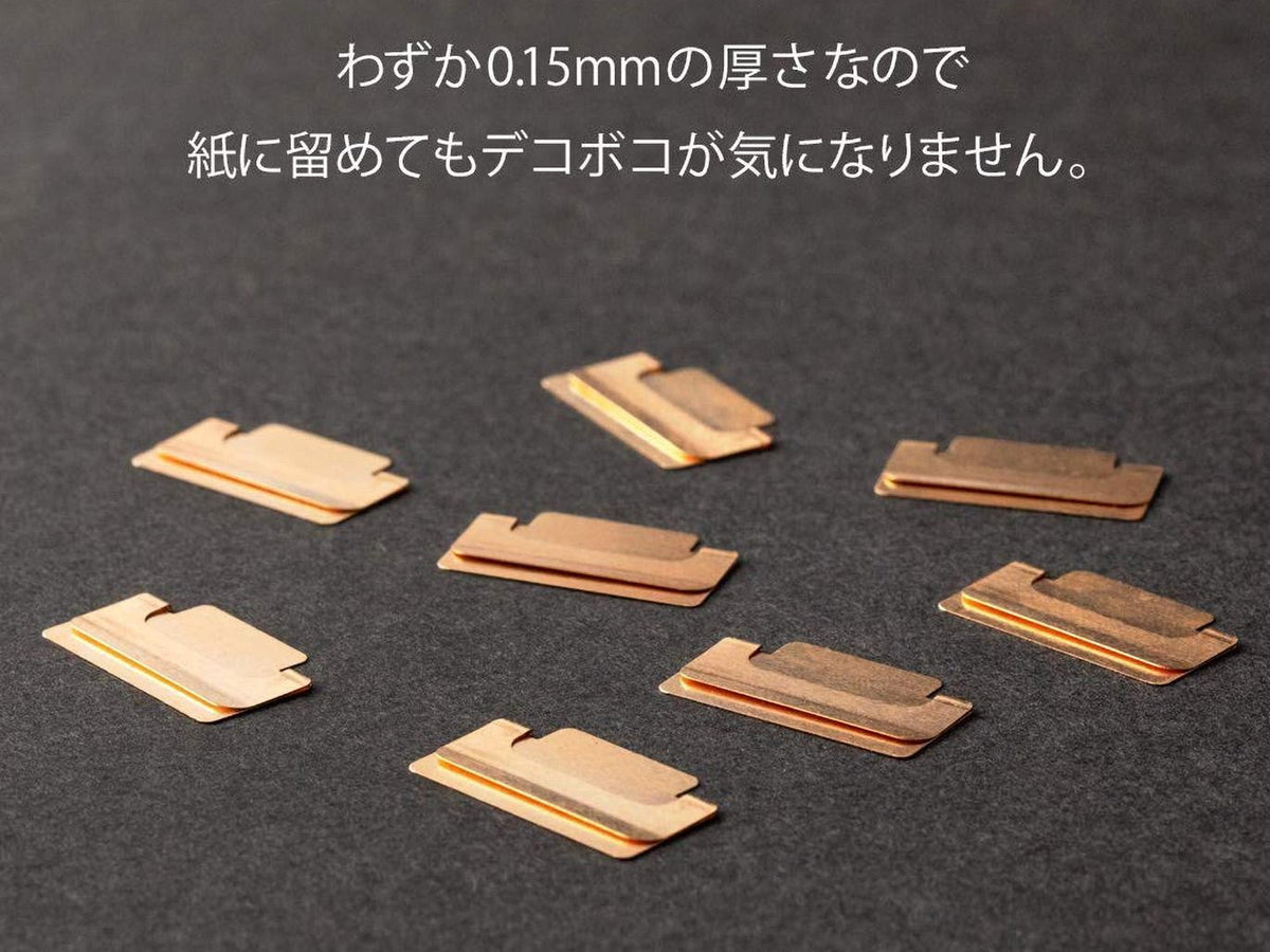 Midori Index Clips Chiratto Orange S