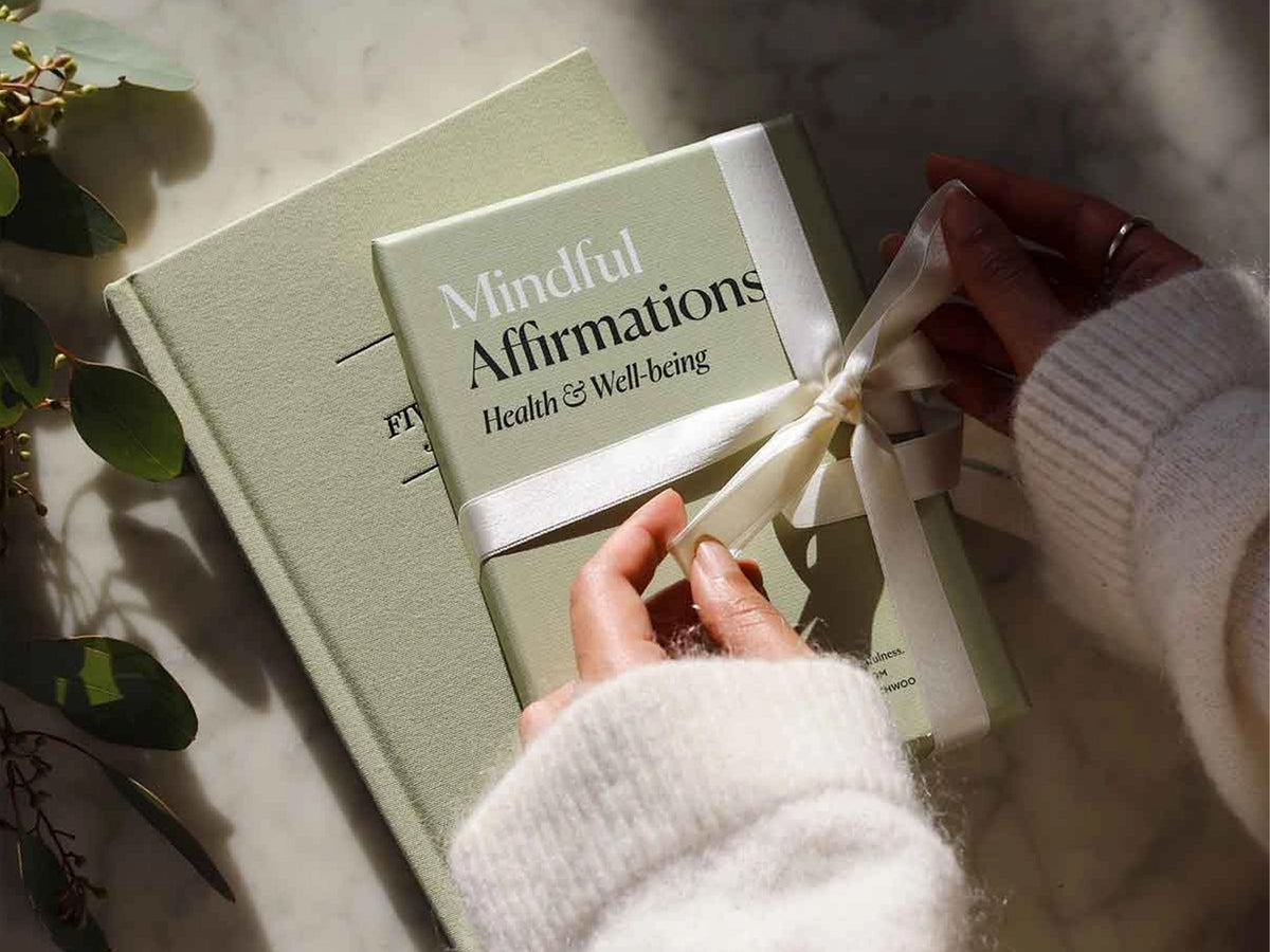 Mindful Affirmations Display Card Deck - Health and Well-Being