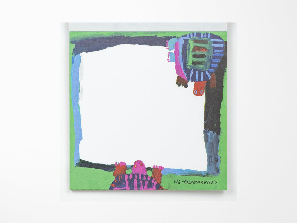 Miroco Machiko Square Memo Pad - Cat