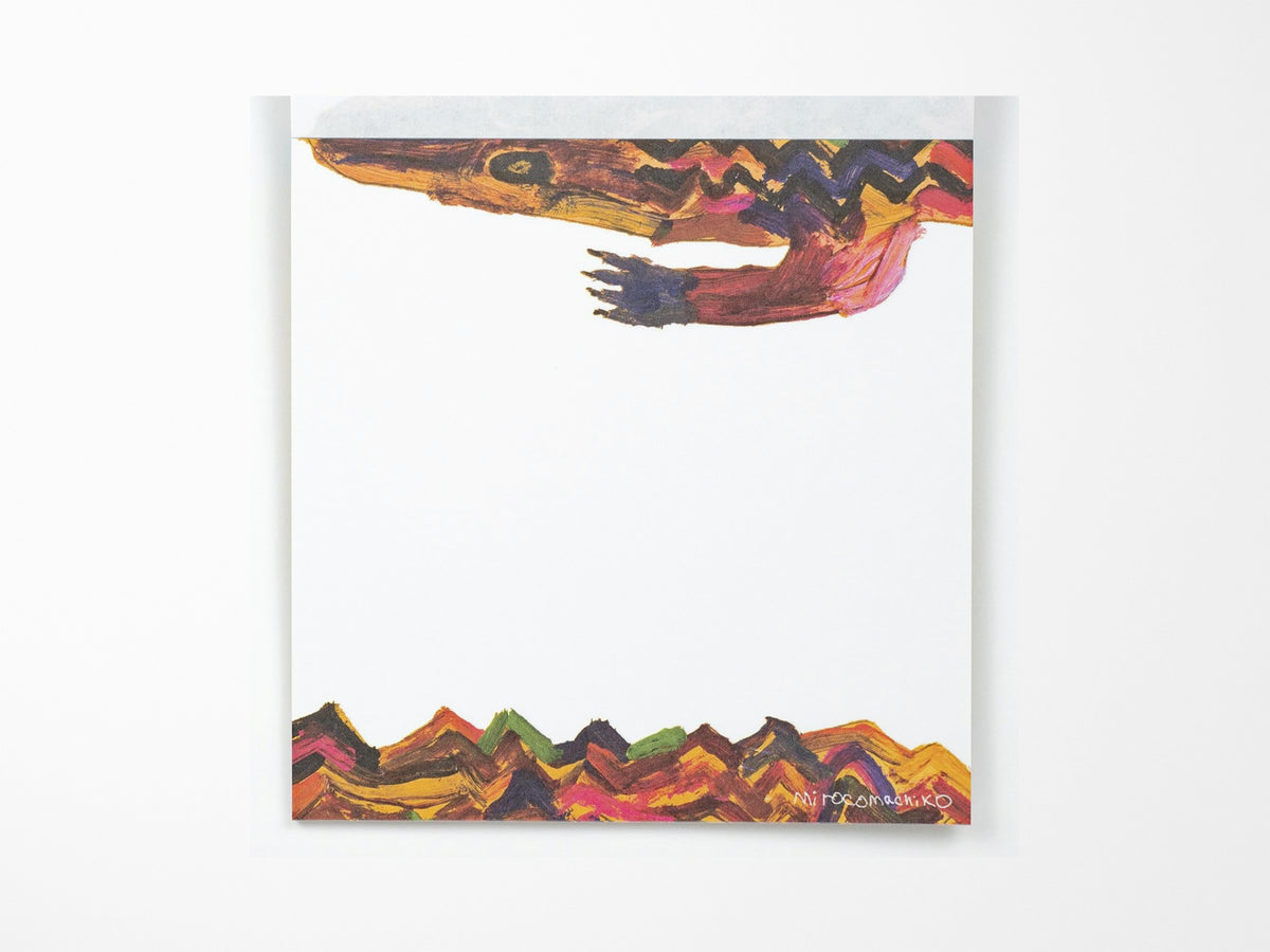 Miroco Machiko Square Memo Pad - Cat