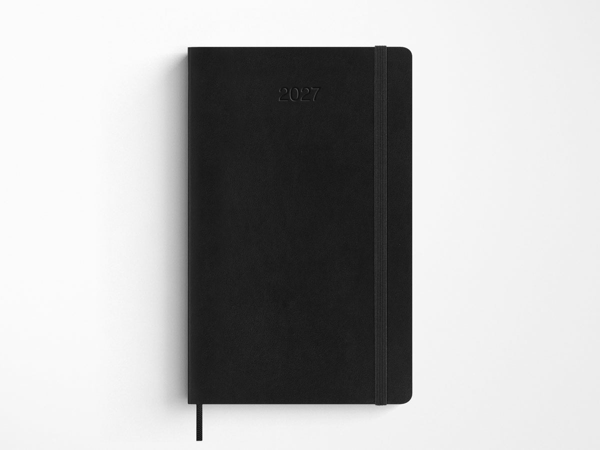 Moleskine 2027 Monthly Planner - Black Soft Cover