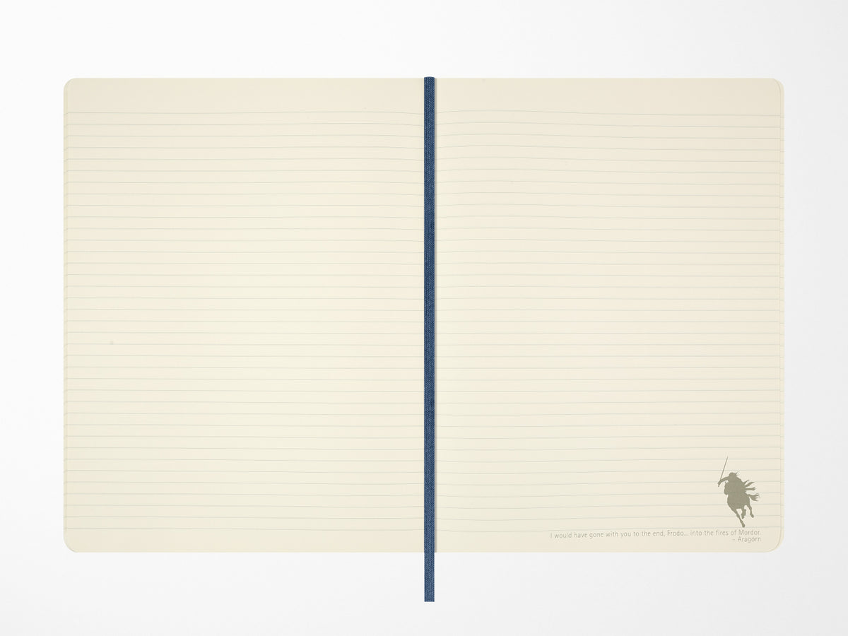 Moleskine Lord of the Rings Doors of Durin XL Softcover Notebook - Ruled Pages