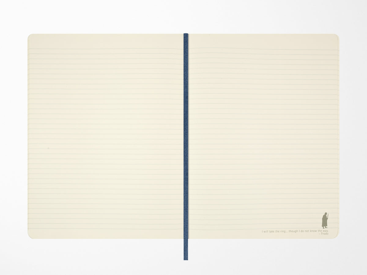 Moleskine Lord of the Rings Doors of Durin XL Softcover Notebook - Ruled Pages
