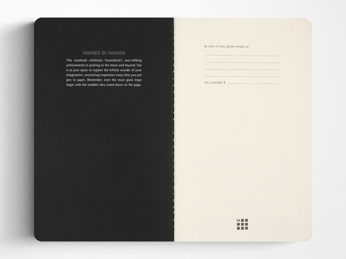 Moleskine NASA Inspired by Wonder Limited Edition Cahier Journals, Set of 2