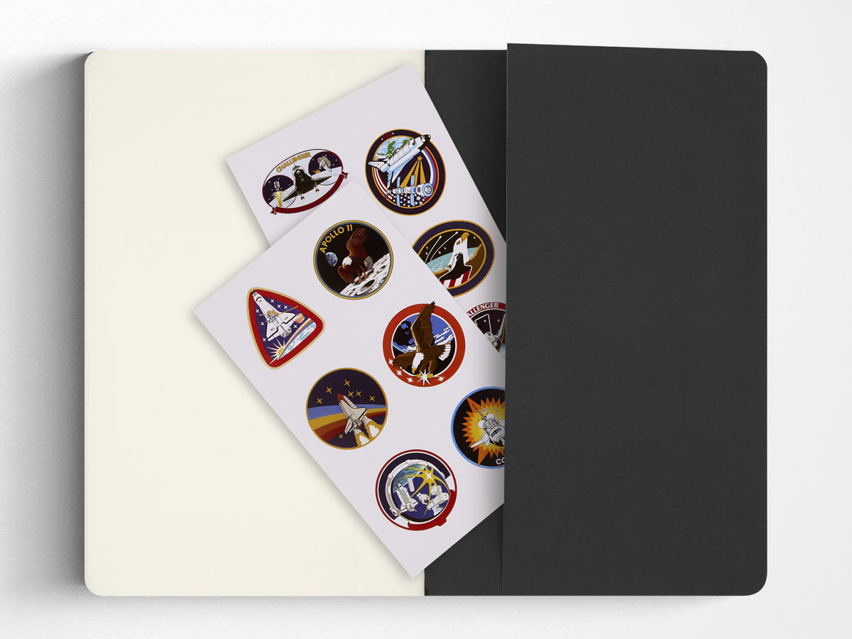 Moleskine NASA Inspired by Wonder Limited Edition Cahier Journals, Set of 2