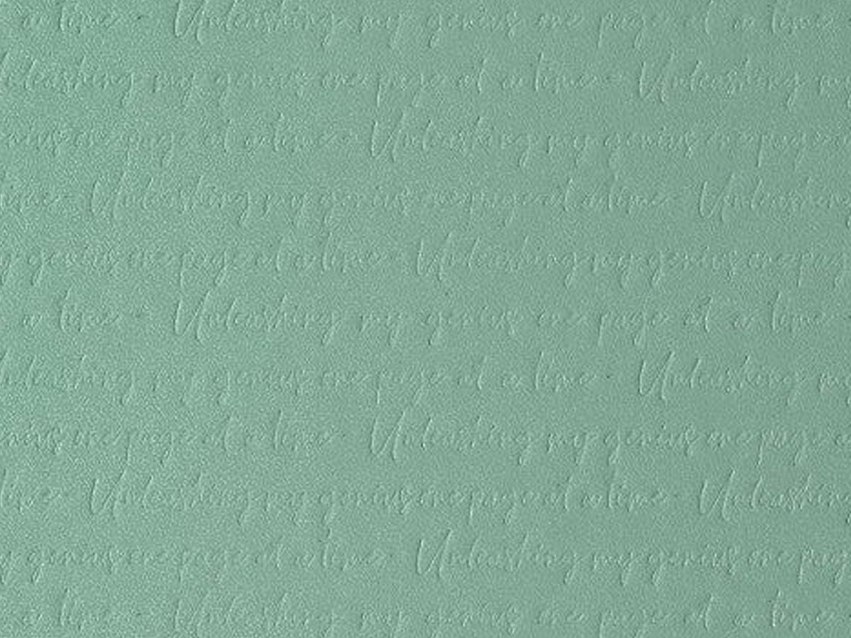 Moleskine Patterned Hardcover Notebook - Sage Green