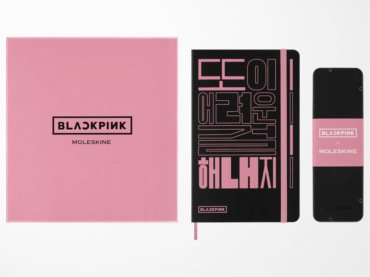 Moleskine x BLACKPINK Limited Edition Drawing Gift Set