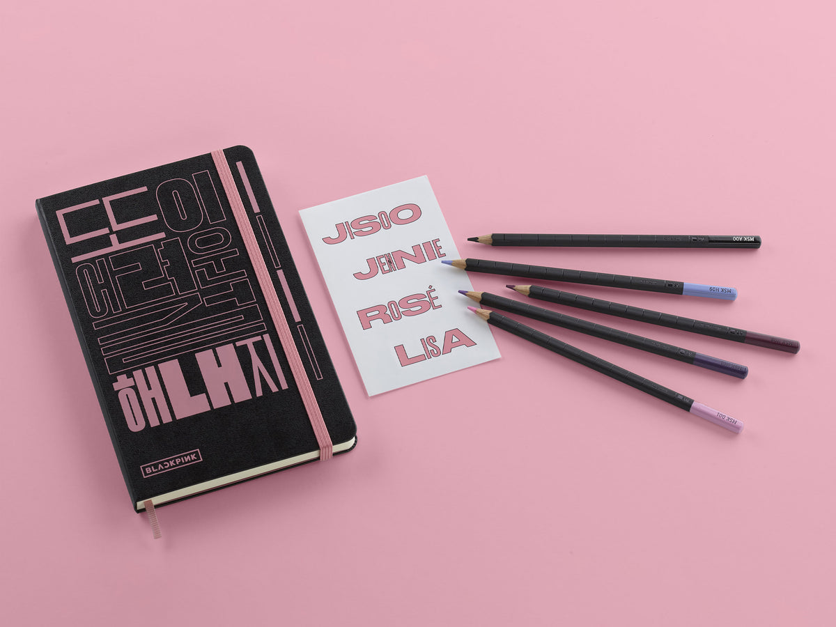 Moleskine x BLACKPINK Limited Edition Drawing Gift Set