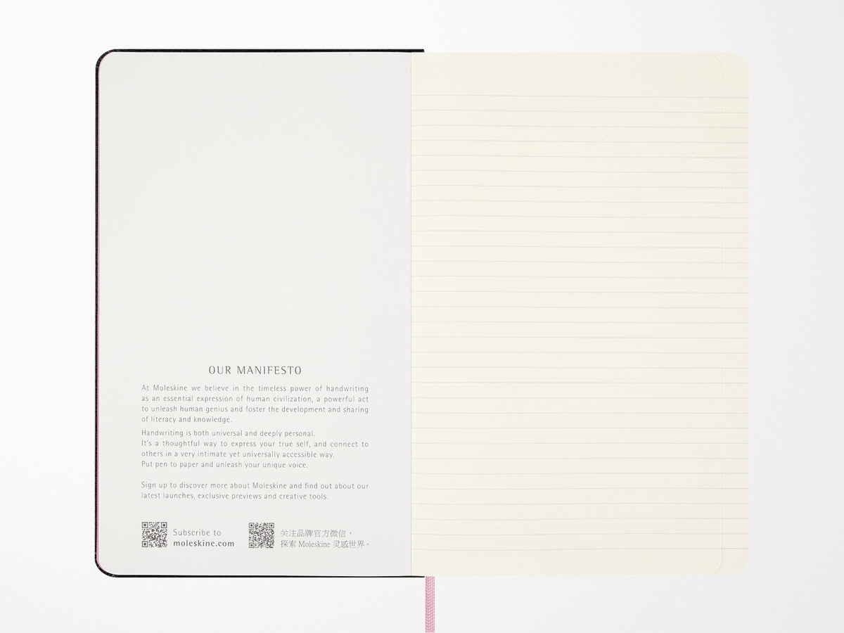 Moleskine x BLACKPINK Limited Edition Large Ruled Hardcover Notebook