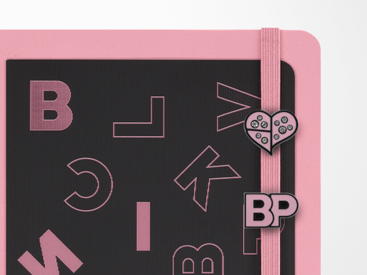 Moleskine x BLACKPINK Limited Edition Notebook Pins, Set of 2