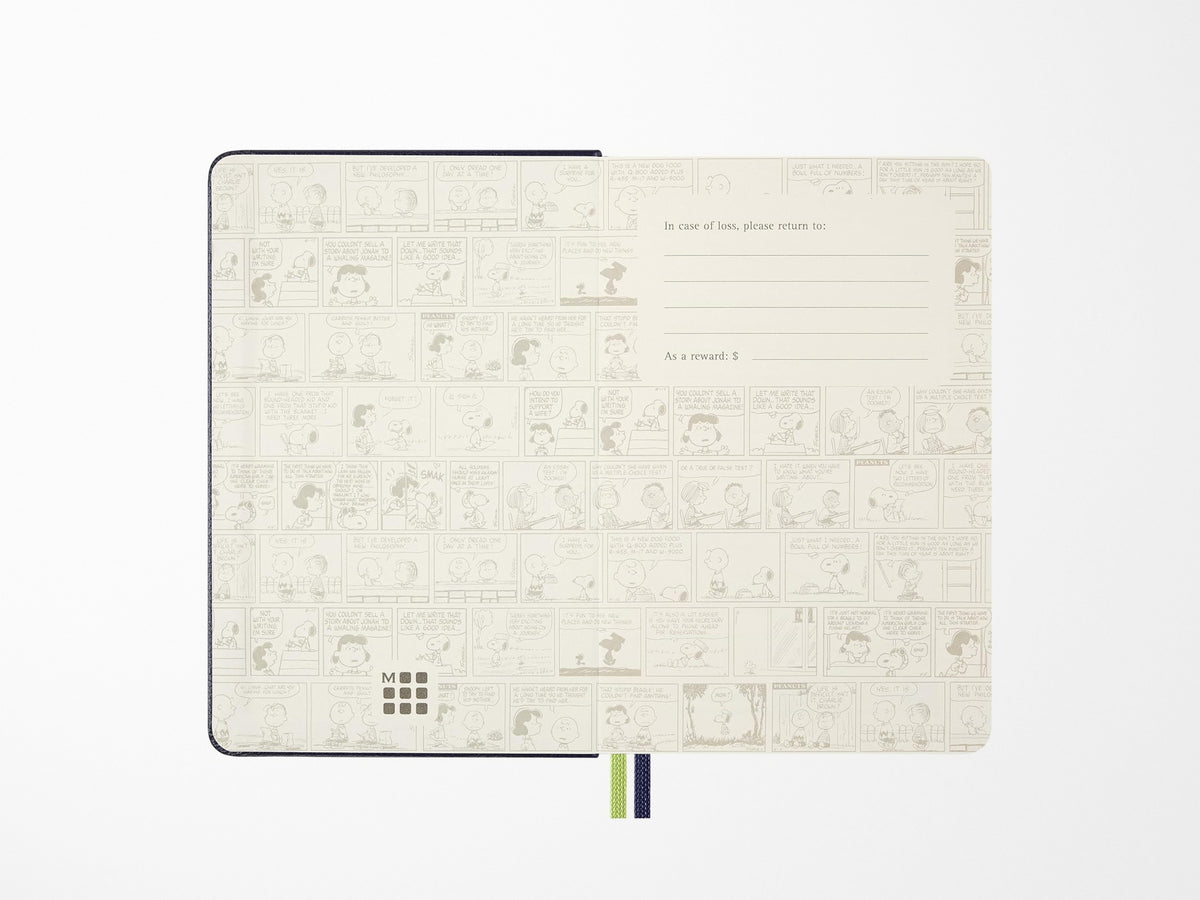 Moleskine x Peanuts Limited Edition Blue Pocket Ruled Notebook