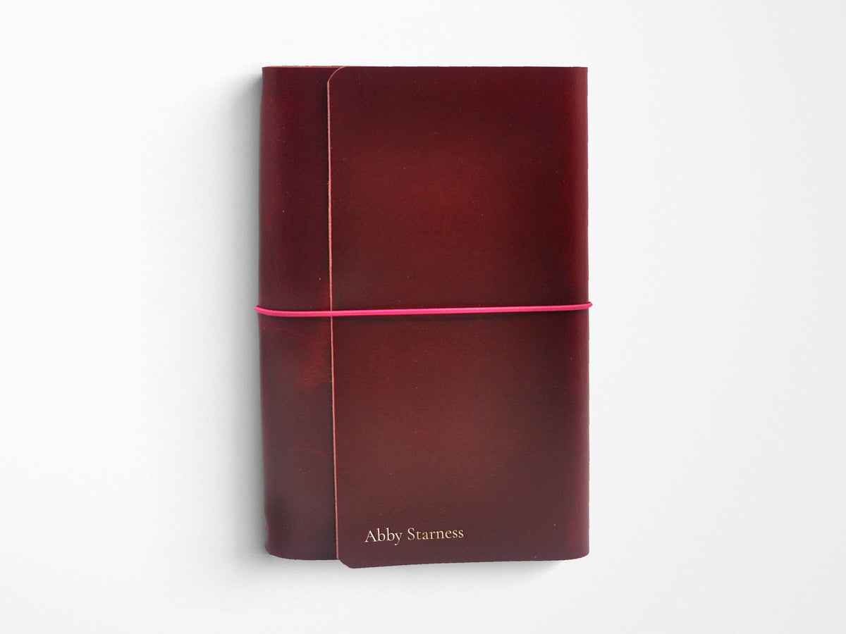 Montana Tri-Fold Refillable Leather Journal