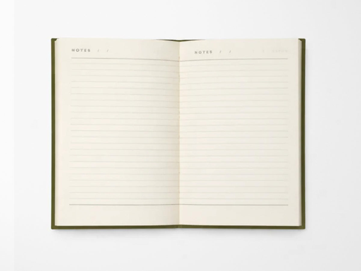 NEW! Notem BEA Notebook with Elastic Band - Small Green